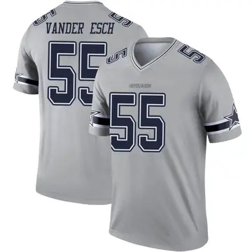 Leighton Vander Esch Dallas Cowboys Autographed Navy Nike Limited Jersey  with Multiple Inscriptions - Limited Edition of