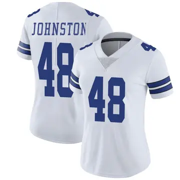 Nike Daryl Johnston Dallas Cowboys Women's Limited White Color Rush Vapor  Untouchable Jersey