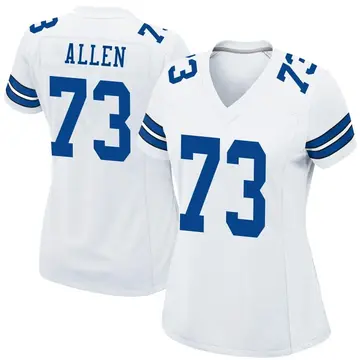 Unsigned Larry Allen Jersey #73 Dallas Custom Stitched White Football New  No Brands/Logos Sizes S-3XL