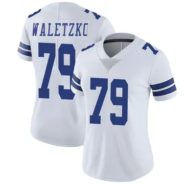 Matt Waletzko Men's Nike Navy Dallas Cowboys Custom Game Jersey Size: 4XL