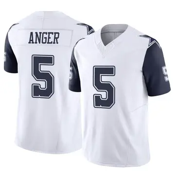 Bryan Anger Women's Nike Navy Dallas Cowboys Custom Game Jersey Size: Large