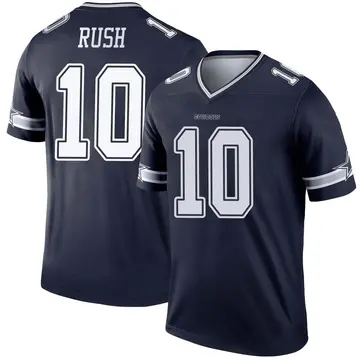 Women's Nike Cooper Rush Navy Dallas Cowboys Game Player Jersey Size: Large