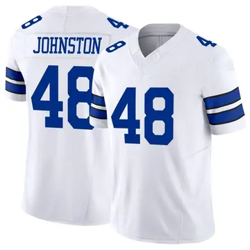 Nike Daryl Johnston Dallas Cowboys Legend Gray Inverted Jersey - Women's