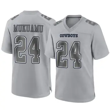 Nike Jabril Cox Dallas Cowboys Game Gray Atmosphere Fashion Jersey - Youth