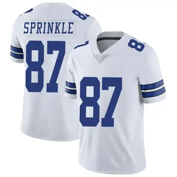 Nike Jeremy Sprinkle Dallas Cowboys Youth Limited White 2nd Alternate Vapor  F.U.S.E. Jersey