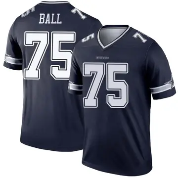 Josh Ball Dallas Cowboys Men's Gray Name & Number Logo T-shirt 