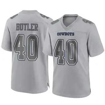 Josh Butler Men's Nike White Dallas Cowboys Custom Game Jersey Size: 3XL