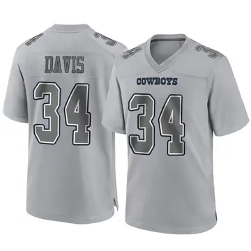 Nike Malik Davis Dallas Cowboys Legend White Color Rush Jersey - Youth