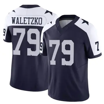 Matt Waletzko 71 Dallas Cowboys White Vapor Limited Jersey - Bluefink