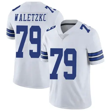 Matt Waletzko Men's Nike Navy Dallas Cowboys Custom Game Jersey Size: 4XL