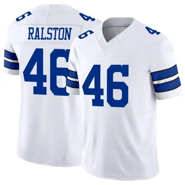 Nike Nick Ralston Dallas Cowboys Game Navy Blue Throwback Jersey - Men's