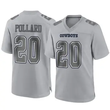 Dallas Cowboys NFL Official #20 Pollard Alternate Game Jersey in Blue, Size: L, Sold by Red Raider Outfitters