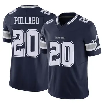 Dallas Cowboys NFL Official #20 Pollard Alternate Game Jersey in Blue, Size: L, Sold by Red Raider Outfitters