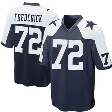 Travis Frederick Limited NO.72 White Rush Men's Cowboys Jersey