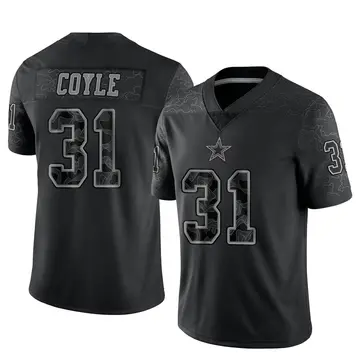 Nike Micah Parsons Dallas Cowboys Youth Limited Black Reflective Jersey