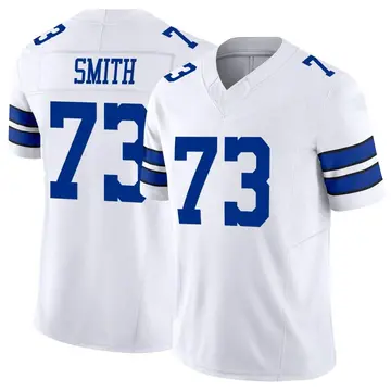 Tyler Smith Dallas Cowboys Men's Gray Name & Number Logo T-shirt 